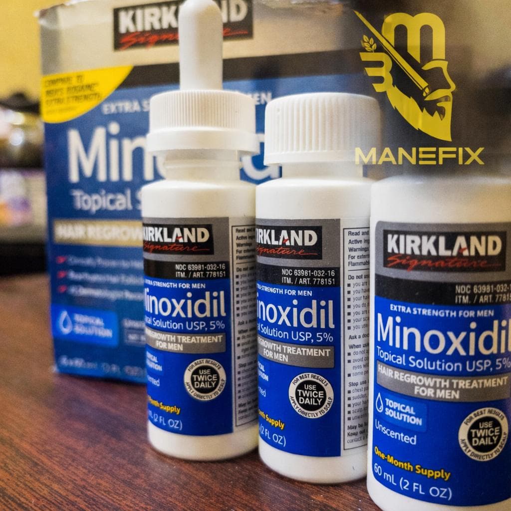 Kirkland MInoxidil, 5% (3 Bottles)