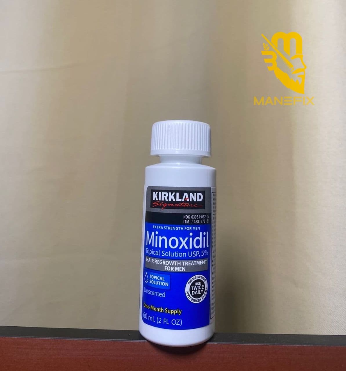 Kirkland Minoxidil, 5% (1 Bottle)